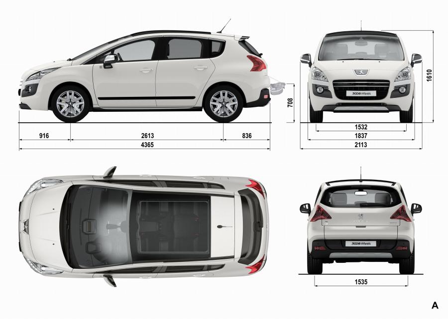  Peugeot 3008 HYbrid4 2010 года  (фото 31 из 35)